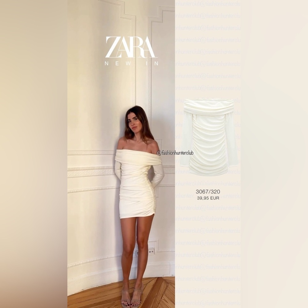 Zara blogger fav dress size medium